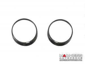 Jaguar F-TYPE Interior Trim - Carbon Fiber - Instrument Cluster Trim Rings